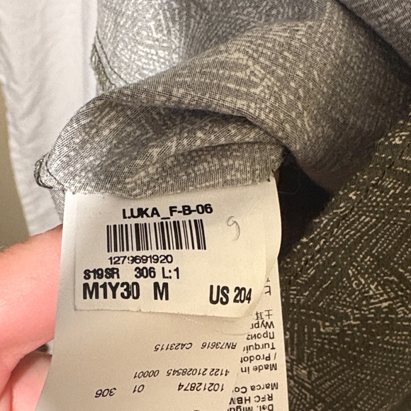 Hugo Boss Dark Patterned Button Shirt - Picture 3 of 4